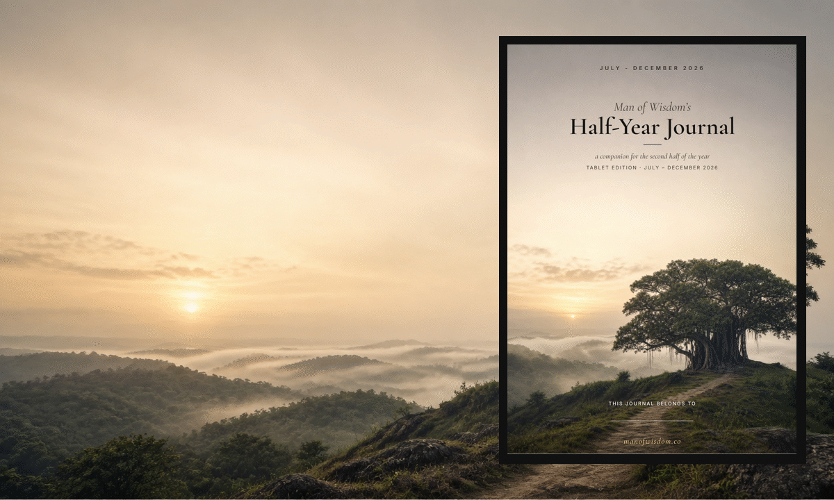 Man of Wisdom Half Year Journal for July to December 2026