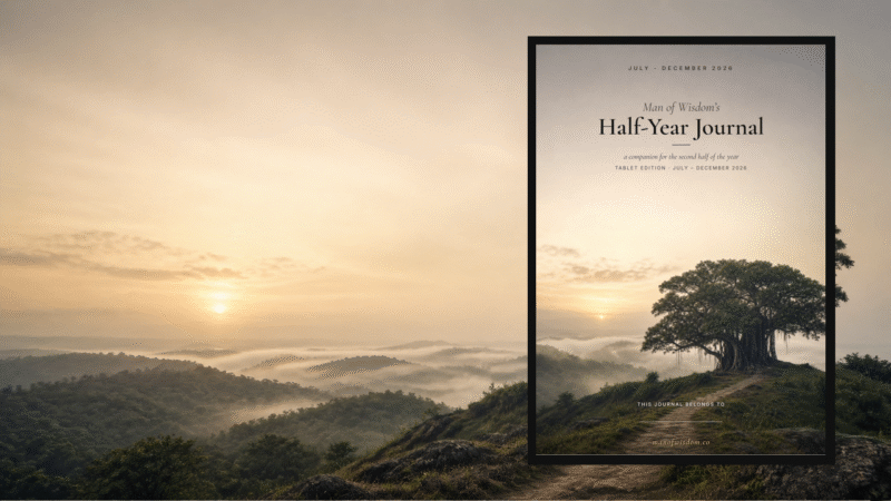 Man of Wisdom Half Year Journal for July to December 2026